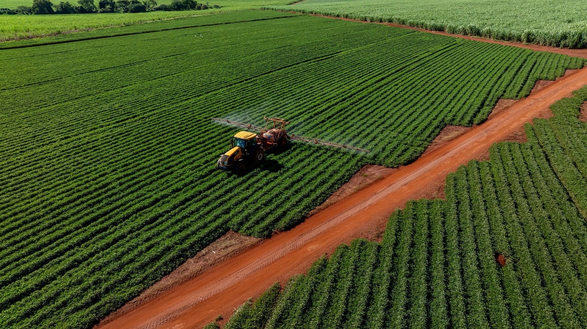 Plantation agricole au Cameroun